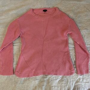 Talbots Pima Cotton Pink Sweater - Size Medium